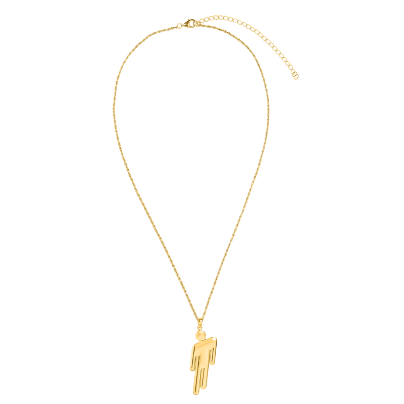 Gold Blohsh Pendant Necklace